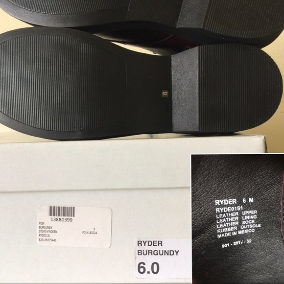 Steve Madden Ryder Lace-up Combat Boots. Size 6 - Picture 7 of 8